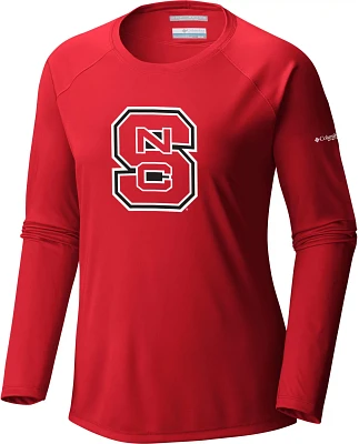 Columbia Sportswear Women's North Carolina State University Tidal II Long Sleeve Graphic T-shirt