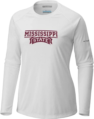 Columbia Sportswear Women's Mississippi State University Tidal II Long Sleeve Graphic T-shirt
