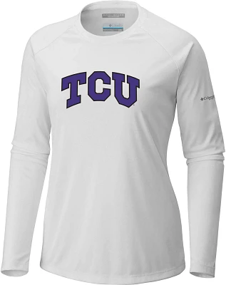 Columbia Sportswear Women's Texas Christian University Tidal II Long Sleeve Graphic T-shirt