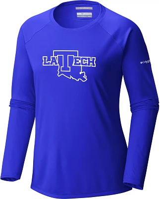 Columbia Sportswear Women's Louisiana Tech University Tidal II Long Sleeve Graphic T-shirt