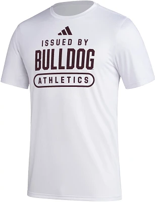 adidas Men's Mississippi State University Locker Issued By Pregame T-shirt