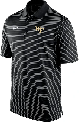 Nike Men's Wake Forest University Stadium Stripe Polo Shirt