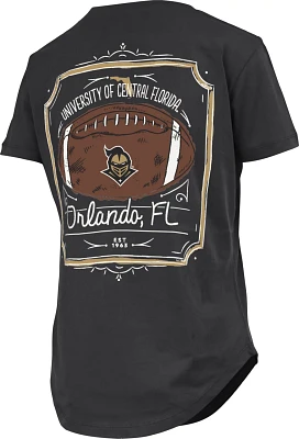 Three Square Women's University of Central Florida Irvine Framed Football Graphic T-shirt