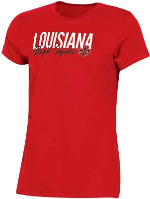 Champion Women's University of Louisiana at Lafayette Team Script T-shirt