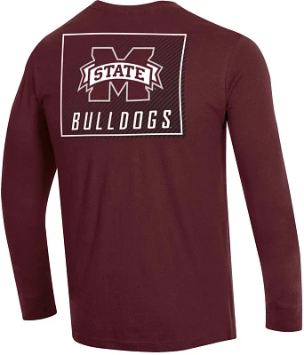 Champion Men's Mississippi State University Team Mascot Long Sleeve T-shirt                                                     