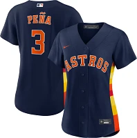 Nike Women's Houston Astros Pena Official Alternate Replica Jersey