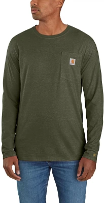 Carhartt Men's Relaxed Fit Midweight Pocket Long Sleeve T-shirt