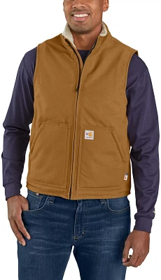 Carhartt Men's Flame Resistant Duck Sherpa Lined Vest