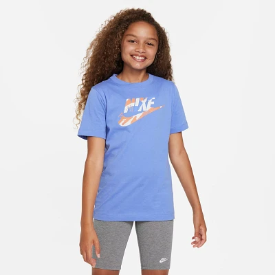 Nike Boys' Sportswear Club Camo Graphic T-shirt