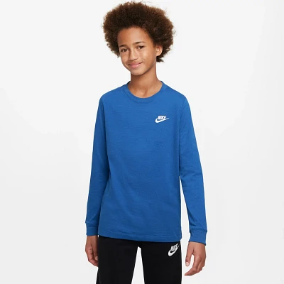 Nike Boys' Sportswear Futura Long Sleeve T-shirt