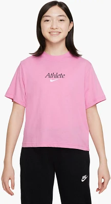 Nike Girls' NSW Athlete Boxy T-shirt