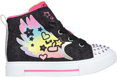 SKECHERS Toddler Girls' Twinkle Toes Galaxy Glitz Shoes                                                                         