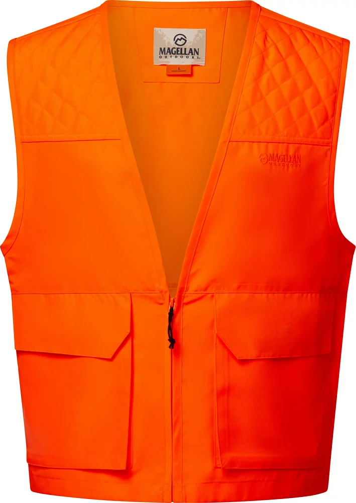 Magellan Outdoors Men's Piedmont Basic Blaze Game Vest