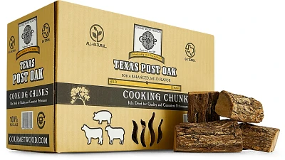 Gourmet Wood Texas Post Oak Cooking Chunks                                                                                      