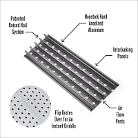 GrillGrate 17.375" x 15.375" Universal Grill Grate Set (3 Piece)                                                                