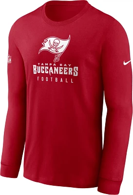 Nike Men's Tampa Bay Buccaneers Team Issue Dri-FIT Long Sleeve T-shirt