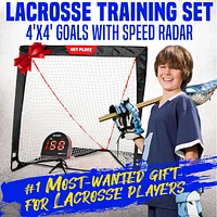 NetPlayz Lacrosse Goal N Radar Training Kit                                                                                     