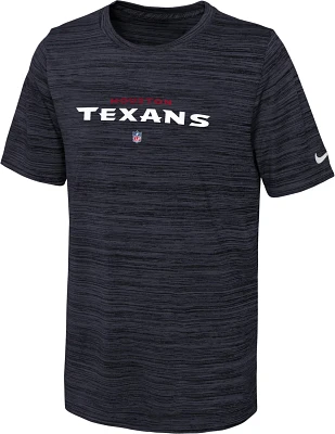 Nike Boys' Houston Texans Velocity Team Issue T-shirt