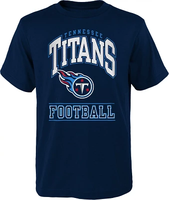 Outerstuff Kids' Tennessee Titans Big Blocker Short Sleeve T-shirt