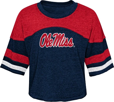 Outerstuff Girls' University of Mississippi Sunday Fun Day T-shirt