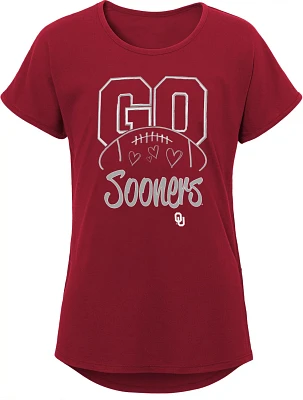 Outerstuff Girls' University of Oklahoma Go Team T-shirt