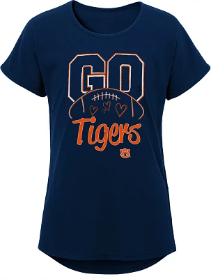 Outerstuff Girls' Auburn University Go Team T-shirt