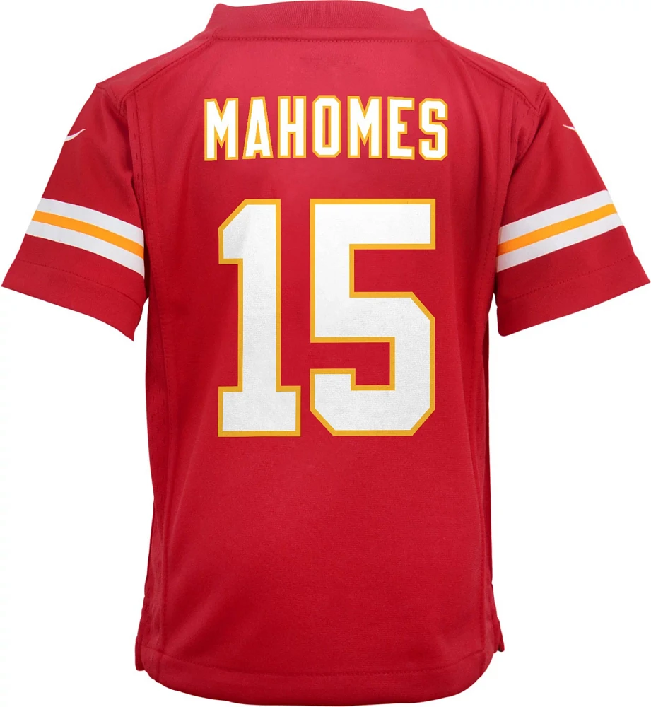 Nike Boys' - Kansas City Chiefs Patrick Mahomes 15 NFL Game Team Jersey