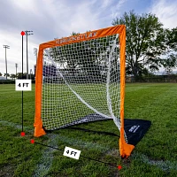 Rukket Sports 4 ft x 4 ft SPDR Steel Lacrosse Goal                                                                              