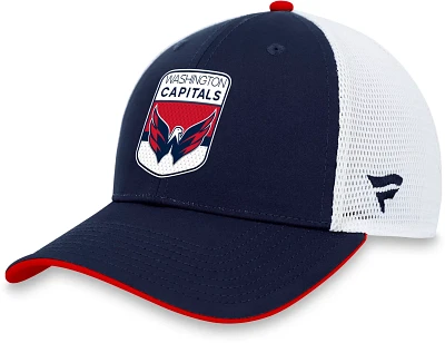 Washington Capitals Men's Authentic Pro Draft Podium Trucker Hat                                                                