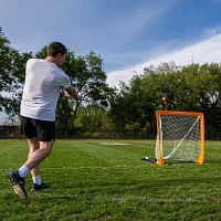 Rukket Sports 4 ft x 4 ft SPDR Steel Lacrosse Goal                                                                              