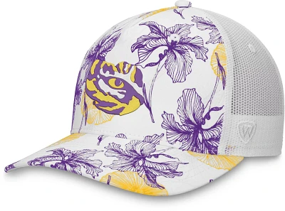 Top of the World Women's Louisiana State University Allure Mid-Crown Meshback Snapback Cap                                      