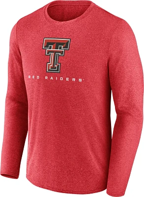 Fanatics Men's Texas Tech University Defender Logo Long Sleeve T-shirt