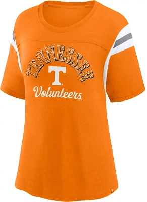 Fanatics Women's University of Tennessee Fundamentals Striped Tailgate T-shirt