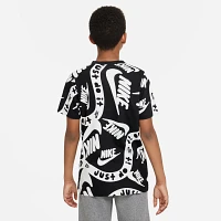 Nike Boys' Club Allover Print T-shirt