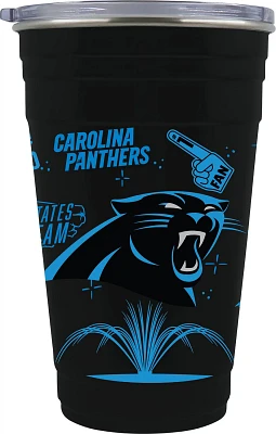 Great American Products Carolina Panthers 22 oz Team Color Tailgater Travel Tumbler                                             