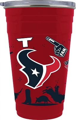 Great American Products Houston Texans 22 oz Team Color Tailgater Travel Tumbler                                                