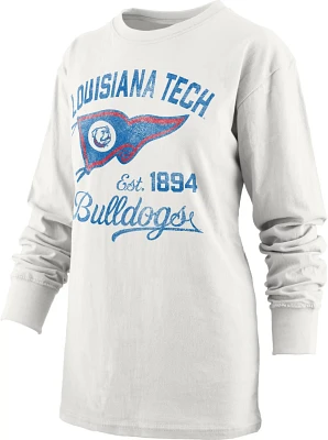 Three Square Louisiana Tech University Pine Top Old Standard Long Sleeve Graphic T-shirt