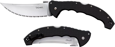 Cold Steel Talwar 5.5 in Full Serrated Edge Folding Knife                                                                       