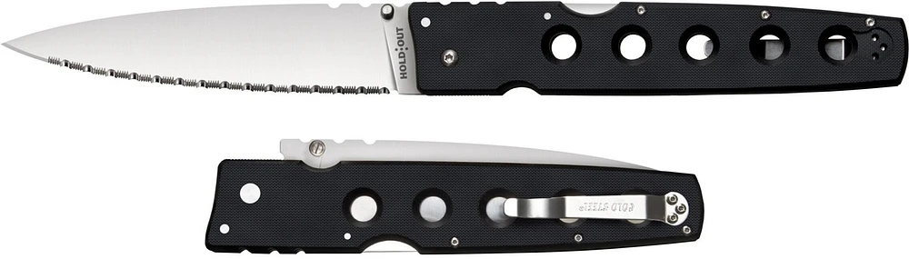 Cold Steel Hold Out 6 in Serrated Folding Knife                                                                                 