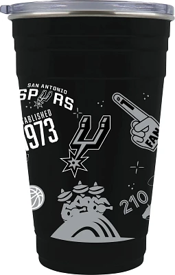 Great American Products San Antonio Spurs Team Color 22 oz Tailgater Travel Tumbler                                             