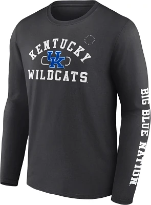 Fanatics Men's University of Kentucky Fundamentals Modern Arch Long Sleeve T-shirt