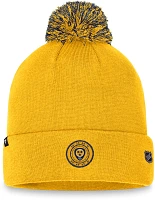 Fanatics Men's Nashville Predators Authentic Pro Draft Pom Cuff Beanie                                                          