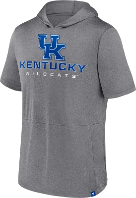 Fanatics Men's University of Kentucky Fundamentals Outline Modern Stack Hooded Shirt                                            