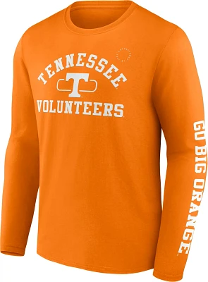 Fanatics Men's University of Tennessee Fundamentals Modern Arch Long Sleeve T-shirt