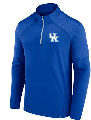 Fanatics Men's University of Kentucky Defender Logo 1/4-Zip Shirt