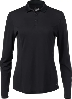 BCG Women's Club Sport Long Sleeve Polo Shirt