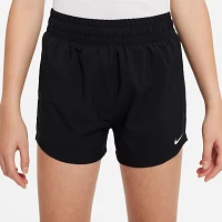 Nike Girls' One Dri-FIT High-Waisted Woven Training Shorts