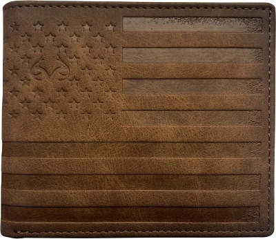 Realtree Burnished Edge American Flag Bi-Fold Wallet                                                                            