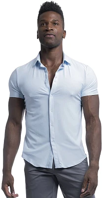 Barbell Apparel Men's Motive Short Sleeve Dress Shirt