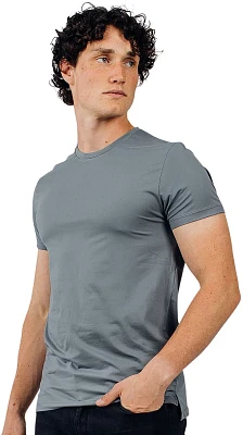 Barbell Apparel Men's Fitted Split Hem Short Sleeve T-shirt